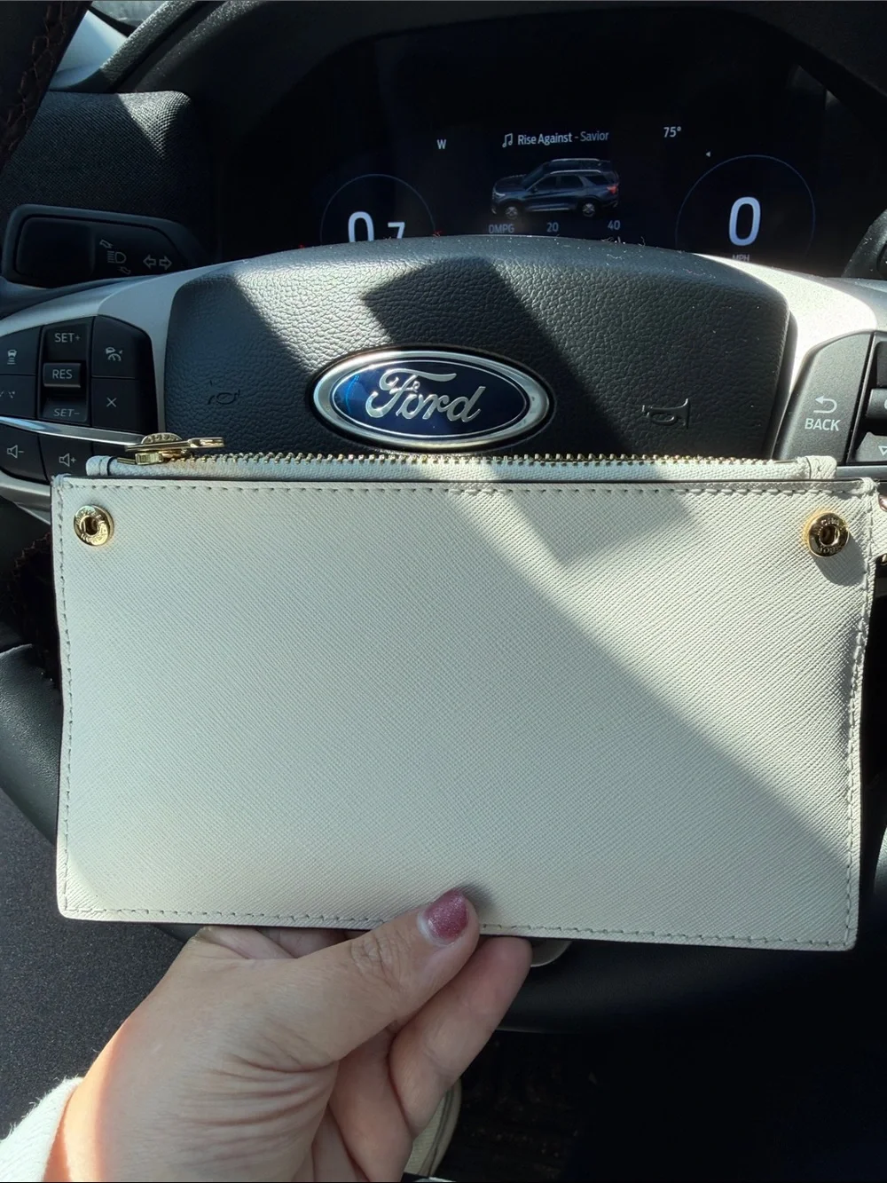 Michael Kors compact saffiano